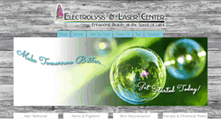 Desktop Screenshot of electrolysisandlasercenter.net